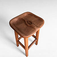 ПАБ табурет стілець Єва для кафе та бару високий дерев'яний