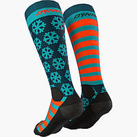 Шкарпетки Dynafit FT GRAPHIC SK 71613 8071 - 35-38 - синій/оранжевий