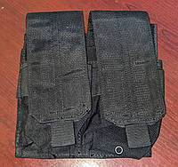 Подсумок под 4 магазина Double M4 5.56mm Mag Pouch Black