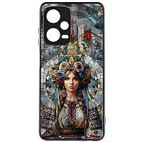 TPU+PC чохол Prisma Ladies для Xiaomi Redmi Note 12 4G Mosaic