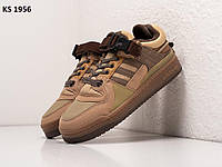 Adidas чоловічі осінь/весна/літо коричневі кросівки на шнурках.Демісезонні коричневі шкіряні кроси