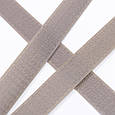 Липучка Велкро пришивна жорстка частина сіро-бежевий 25мм/25м, фото 3