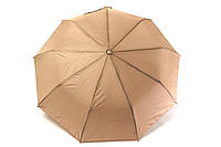 Зонт женский оптом полуавтомат полиэстер бежевый Арт.119-5 Toprain (Китай)