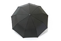 Зонт мужской полуавтомат полиэстер черный Арт.34074 Три Слона (Китай)