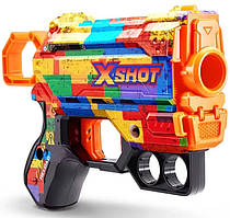 Скорострільний бластер X-Shot Skins Menace Striper (36515N)