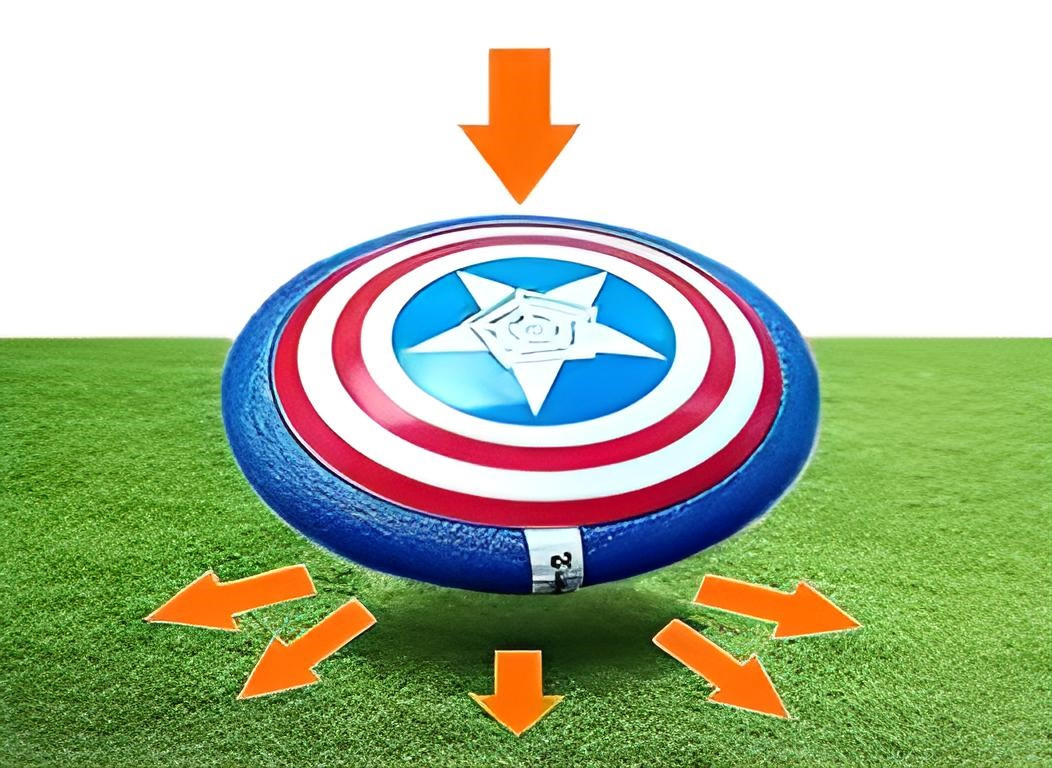 Летающий футбольный мяч Heroes 789-14: игрушка, которая придется по вкусу как детям, так и взрослым! - фото 3 - id-p1903286612
