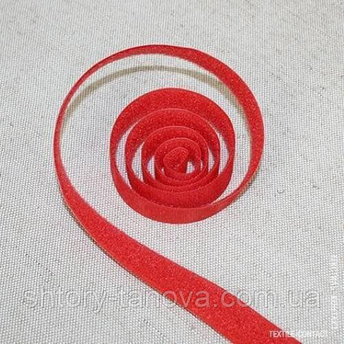Липучка Велкро пришивна м'яка частина ЧЕРВОНИЙ 20мм/25м, фото 1