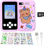 Іграшки для смартфонів для дівчаток 3–10 років, 2,4-дюймовий HD-екран, навчальна іграшка для малюків