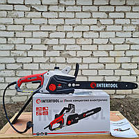 Пила ланцюгова електрична 1600 Вт, шина 40 см, боковий двигун INTERTOOL DT-2200