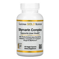 California Gold Nutrition Silymarin Complex 120 капсул Lodgi