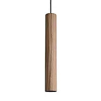 Светильник Chime GU10 P57-400 NutWood подвесной (люстра) дерево шпон ореха Atmolight