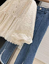 Костюм блузка вишита та джинси (yola.baby.shop) 140см, фото 2