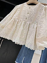 Костюм блузка вишита та джинси (yola.baby.shop) 140см, фото 3