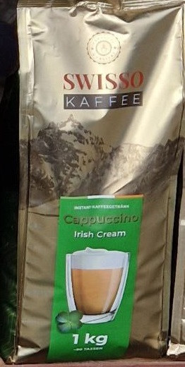 Капучино Swisso Irish Cream 1 кг.