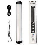 Бездротове світлодіодне відеосвітло RGB RL-30SL світлодіодна акумуляторна лампа стік для фото та відео, фото 8