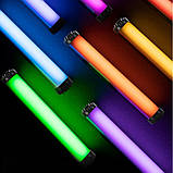 Бездротове світлодіодне відеосвітло RGB RL-30SL світлодіодна акумуляторна лампа стік для фото та відео, фото 4