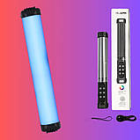 Бездротове світлодіодне відеосвітло RGB RL-30SL світлодіодна акумуляторна лампа стік для фото та відео, фото 10