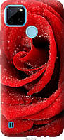 Чехол силиконовый Endorphone Realme C21Y Красная роза (529u-2472-26985)