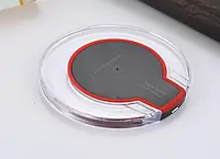 Беспроводное зарядное устройство Fantasy wireless charger 5W (US-CD30) QI (индукционный) Black-red PL