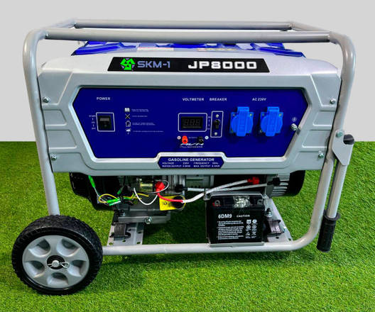 Бензиновий генератор JP8000 | 6,0/6,5 кВт, фото 2