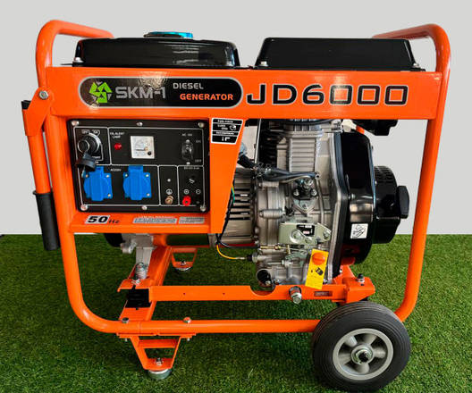 Дизельний генератор JD6000 | 5,0/5,5 кВт, фото 2