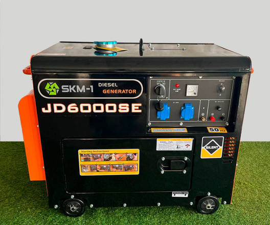 Дизельний генератор JD6000SE | 4,5/5,0 кВт, фото 2