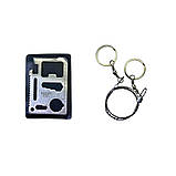 Набір інструментів для виживання в в лісі професійний похідний туристичний 10 предметів, фото 6