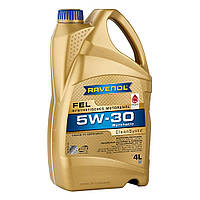 Масло моторне синтетичне 4л 5w-30 fel RAVENOL RAV FEL SAE 5W30 4L-RAVENOL