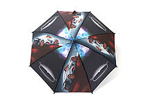 Дитяча парасолька для хлопчика поліестер чорний Арт.18103-2 S.L. (54)