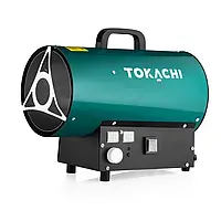 Газовий повітронагрівач переносна Tokachi Теплова гармата для дому 15 КВТ (Промисловий тепловентилятор)