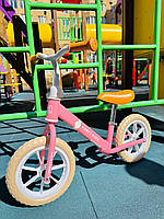 Детский велобег PROFI KIDS, беговел для малышей колеса 12 дюймов, Детский беговел - велобег