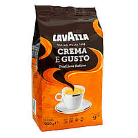 Кофе зерновой Lavazza Crema e Gusto Tradizione Italiana 1кг