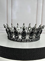 Неповторимая корона SWAROVSKI, серебристая/черная
