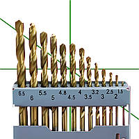 Набір свердел по металу HSS 13 PC (1,5 - 6,5 мм)