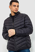 Куртка мужская демисезонная, цвет черный, размер 4XL, 243R802-1