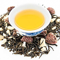 Зеленый Ароматизированный чай Имбирь и Малина №425 50 г