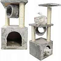 Будиночок для кішки з кігтеточкою Bass Polska Лежанка для кота (Кращі ігрові комплекси для кішок) TLK
