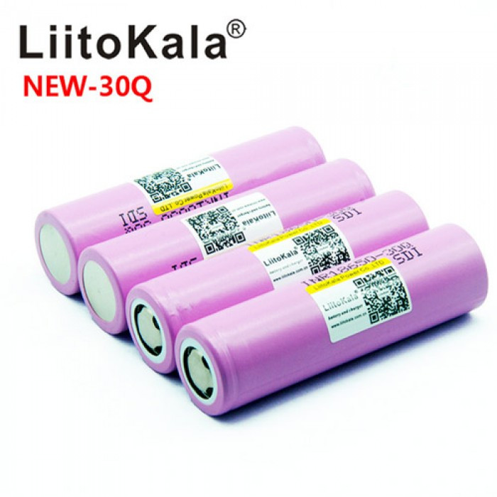 Аккумулятор высокотоковый 18650, LiitoKala 30Q, 3000mah, без защиты Оригинал Im_195 - фото 1 - id-p2171445824