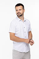 Рубашка классическая однотонная мужская Redpolo 3436 3XL Белый (2000989852728)