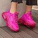 Жіночі Кросівки Balenciaga Triple-S Dark Pink 36-37, фото 4