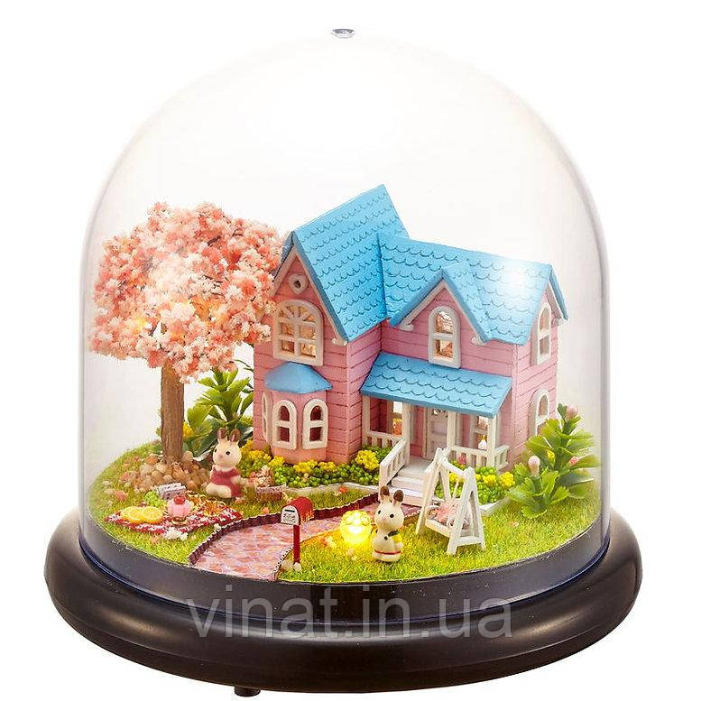 Румбокс музичний Вишневий Садок 3D конструктора DIY Cute Room ZQW-2016, фото 1