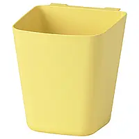 SUNNERSTA Контейнер, світло-жовтий, 12х11 см Ikea