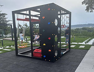 Дитячий ігровий майданчик Куб 2,5*2,5м game cube спортивний комплекс вуличний дитячий комплекс, фото 2