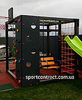 Дитячий ігровий майданчик Куб 7 2,5*2,5м Game cube спортивний комплекс вуличний дитячий комплекс
