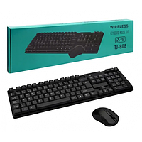 [MB-00446] Комплект беспроводная компьютерная клавиатура и мышь TJ-808 (30) OM