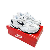 Чоловічі кросівки Nike M2K Tekno white black білі з чорним