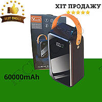 Павербанк 60000mAh c быстрой зарядкой Project iBattery HIGH-QUALITY Powerbank быстрая зарядка +подарок