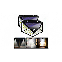 [MB-02269] Уличный LED светильник-фонарь на солнечной батарее с датчиком движения BL100SMD (100) AN