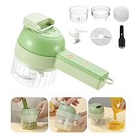 [MB-02423] Электрическая овощерезка 4в1 FOOD CHOPPER мини слайсер 907-38 (50) AN