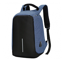 [MB-01193] Рюкзак антизлодій ANtivor MADORU з захистом від кишень і з USB (Чорний, сірий, Сирий) AN